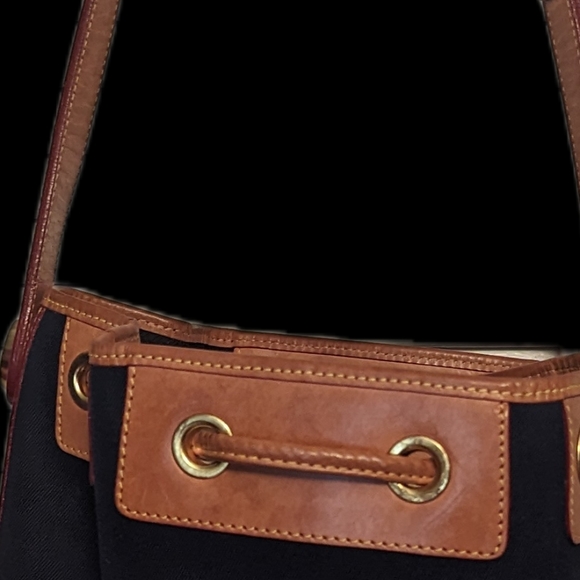 Dooney and Bourke Canvas Drawstring Bucket Bag - Picture 7 of 7